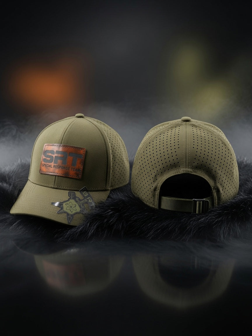 OD green performance SRT hat brown SRT patch