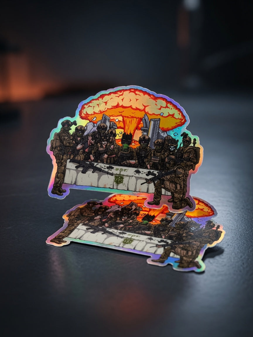 Holographic SRT sticker