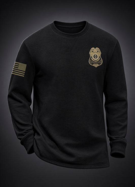 Lightweight fleece crew neck (pre- order)